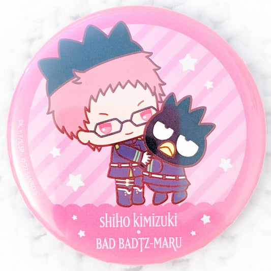 Shiho Kimizuki & Badtz Maru - Seraph of the End x Sanrio Anime Chibi Pin Badge Button