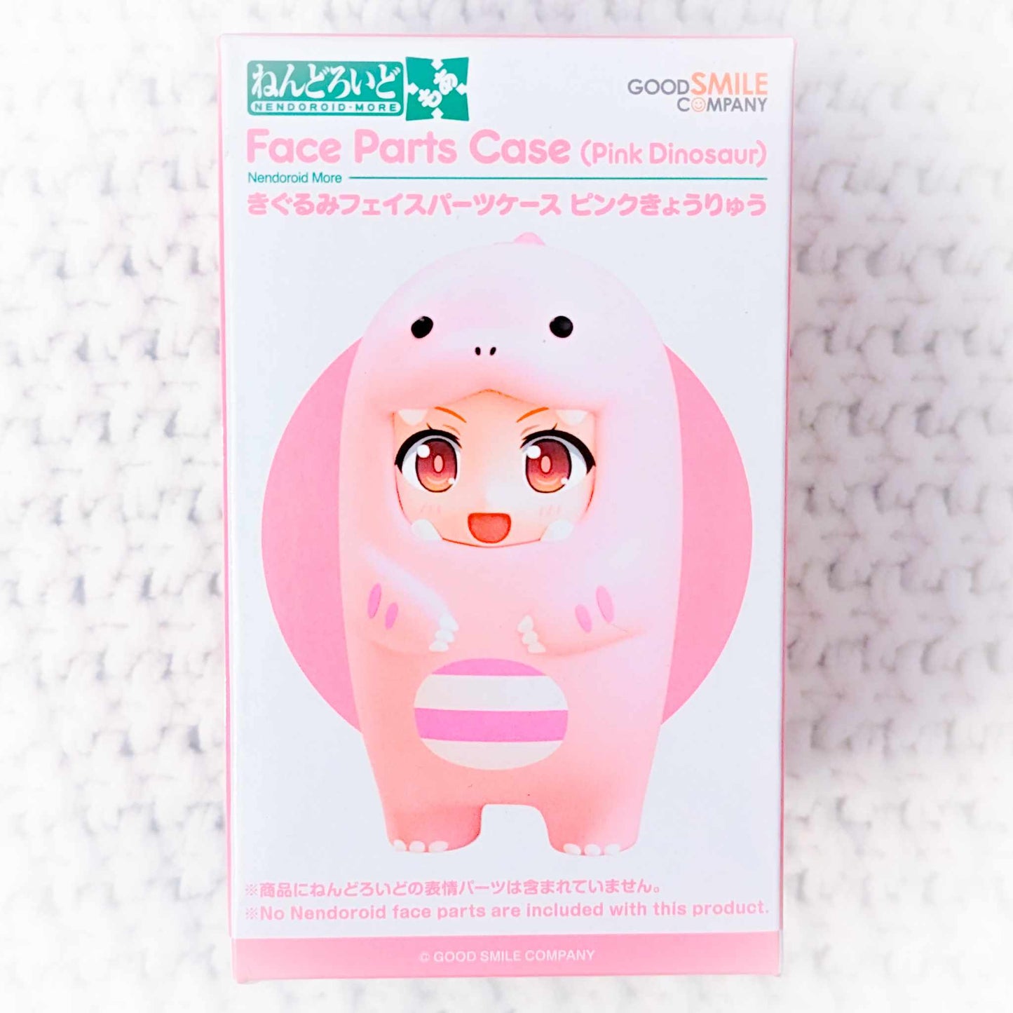 Pink Dinosaur Nendoroid More Figure Face Parts Case Good Smile Company