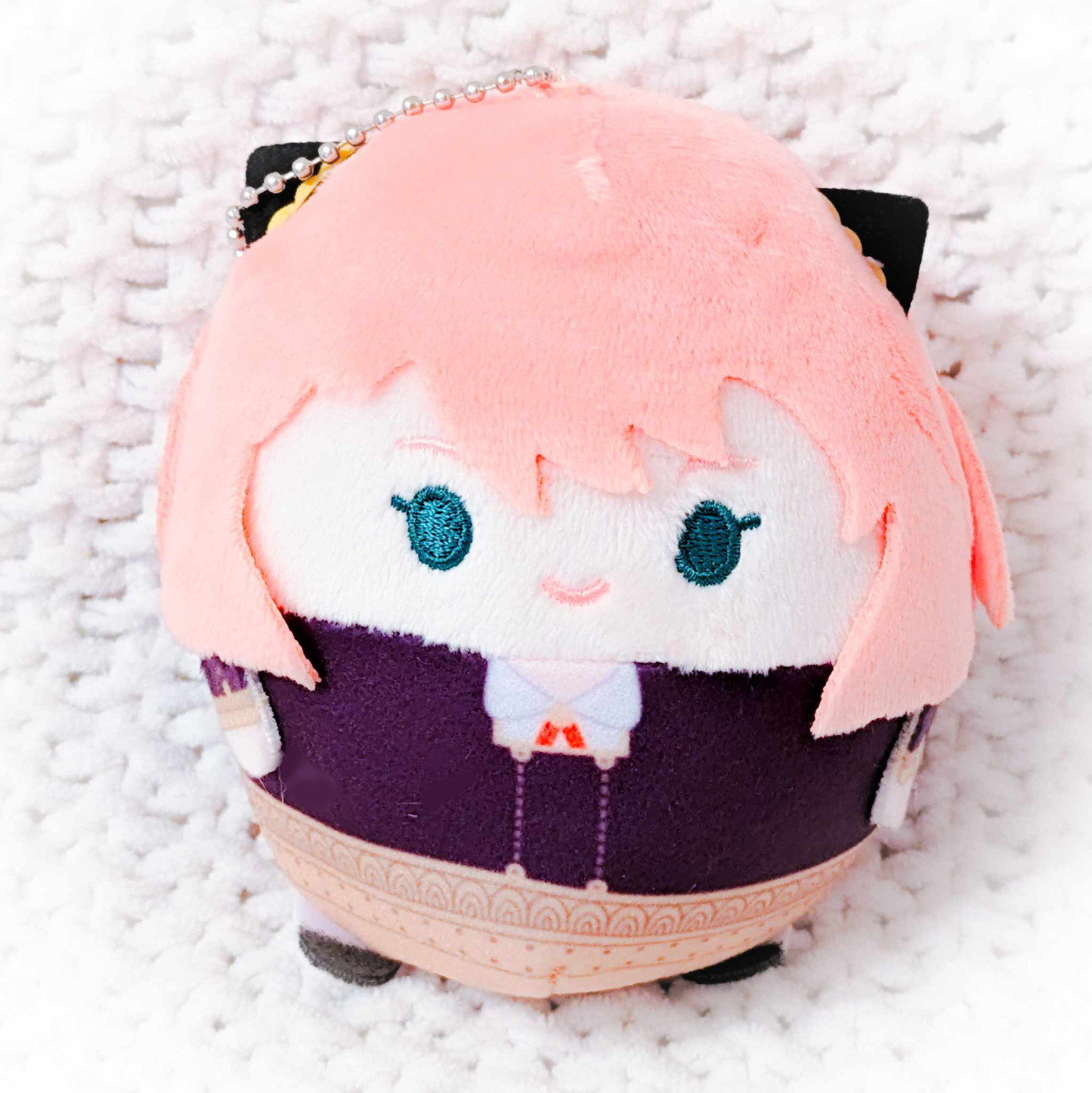 Anya Forger - SPY x FAMILY Anime Fuwakororin Round Plush Keychain