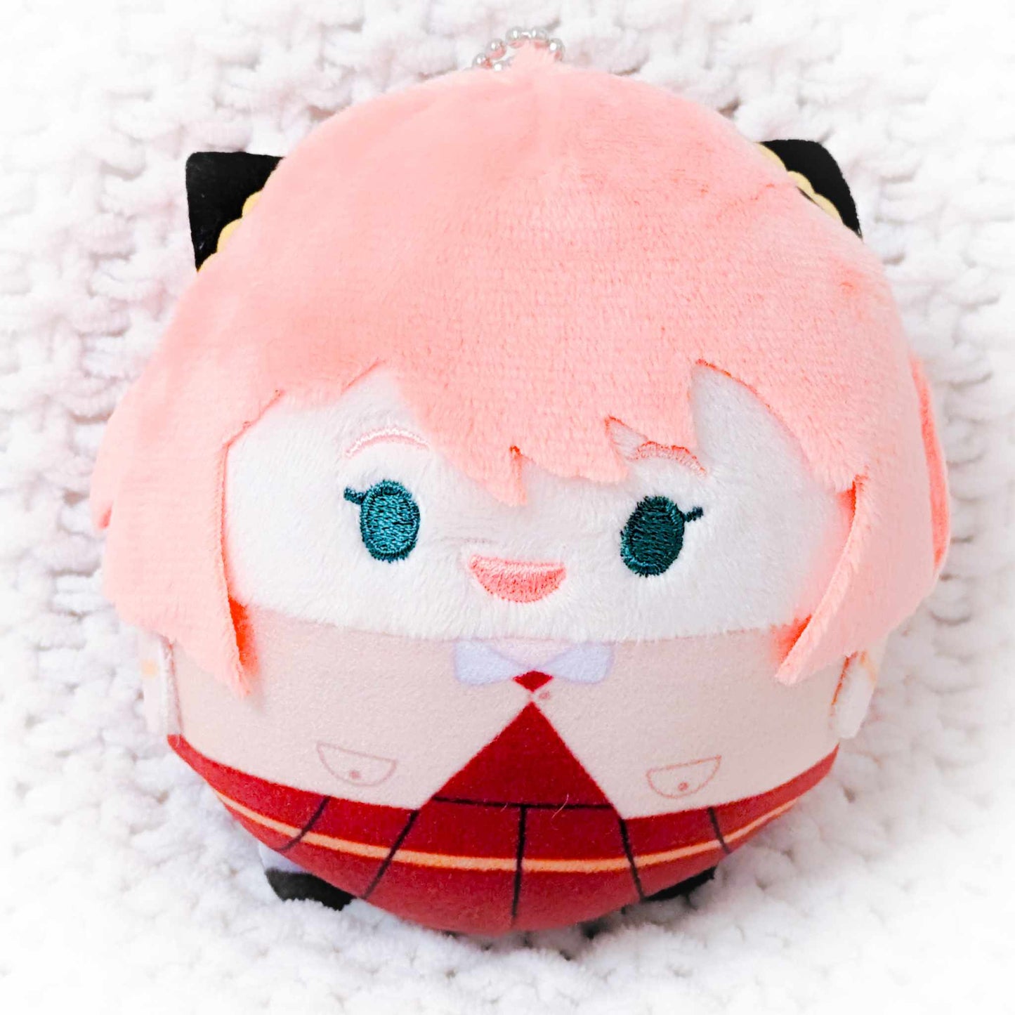 Anya Forger - SPY x FAMILY Anime Fuwakororin Round Plush Keychain