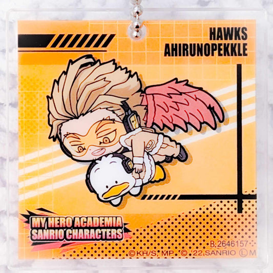 Hawks & Pekkle - My Hero Academia x Sanrio Anime Acrylic Keychain