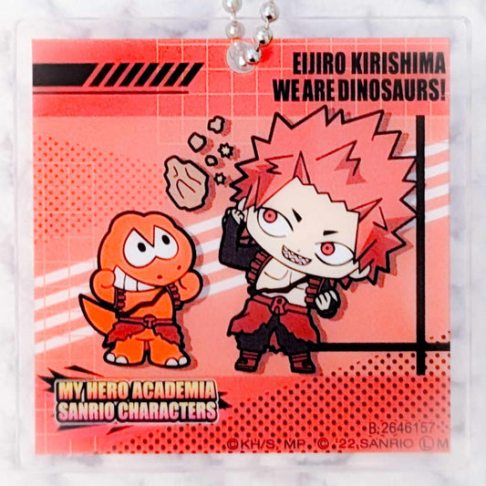 Eijiro Kirishima & We Are Dinosaurs - My Hero Academia x Sanrio Anime Acrylic Keychain