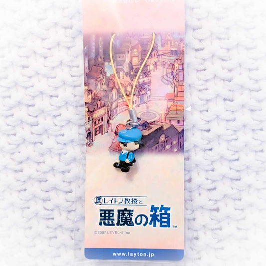 Luke Triton - Professor Layton Mini Figure Phone Strap Charm