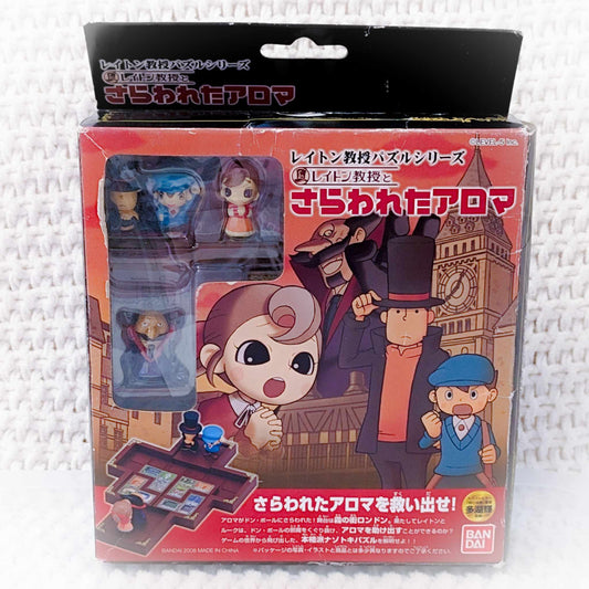 Professor Layton - Rescue Flora Slide Puzzle Board Game Bandai 2008