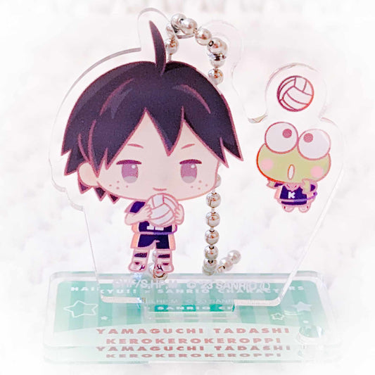 Tadashi Yamaguchi & Keroppi - Haikyuu x Sanrio Anime Collaboration Acrylic Keychain Stand