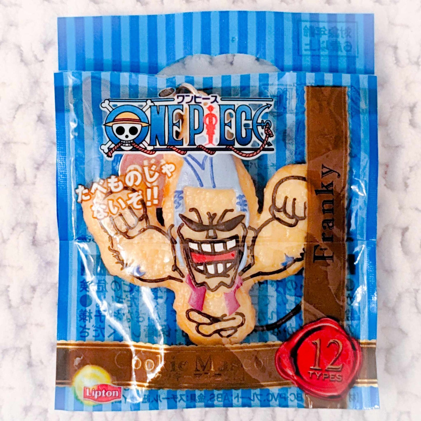 Franky - One Piece Anime Lipton Cookie Biscuit Strap