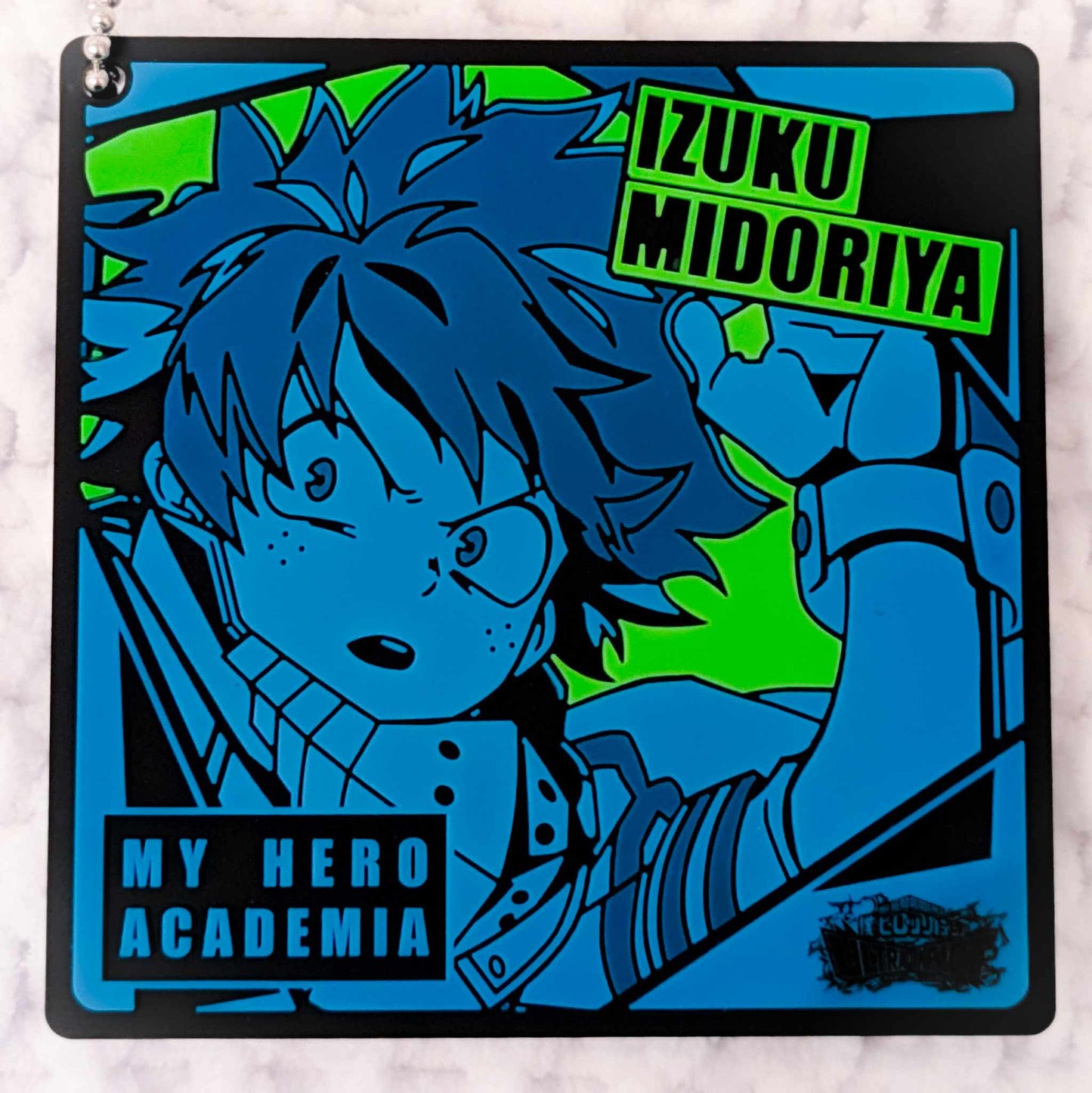 Izuku Midoriya - My Hero Academia Anime Rubber Keychain