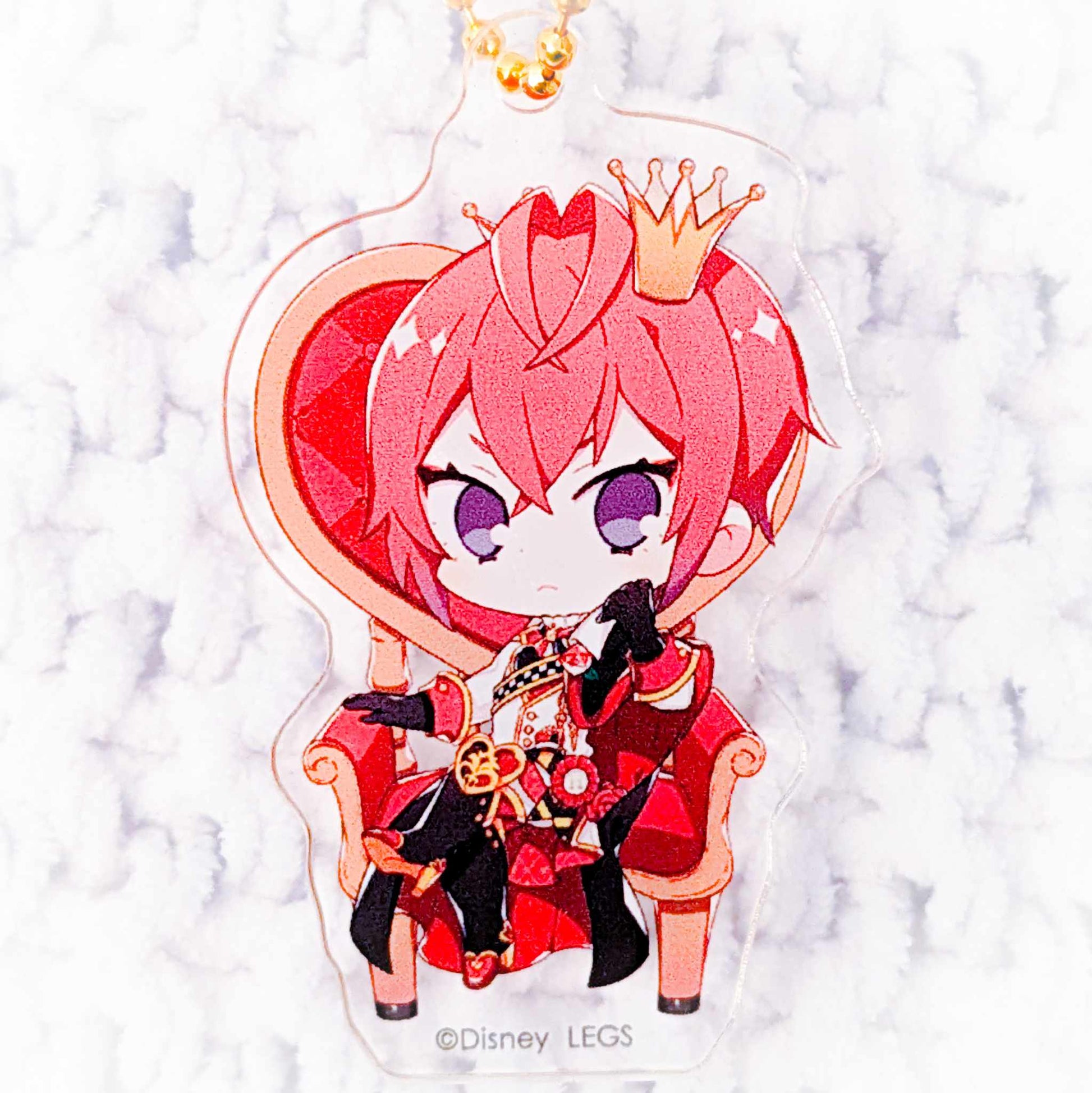 Twisted Wonderland Riddle Roseheart Inspired Plush Chibi Kawaii Cute