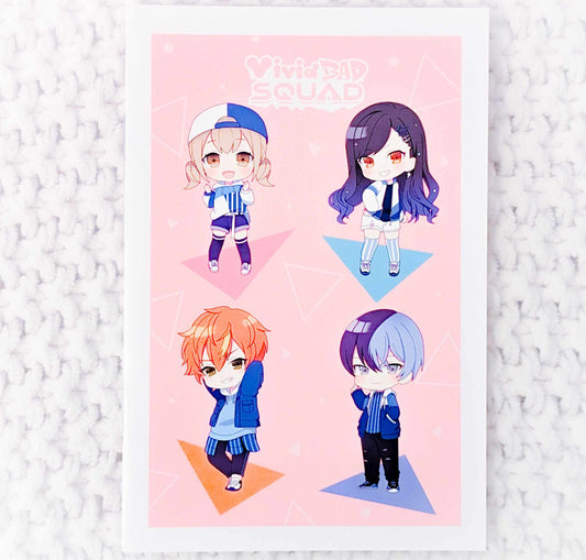 Vivid Bad Squad - Project Sekai Hatsune Miku Colorful Stage Mini Notebook