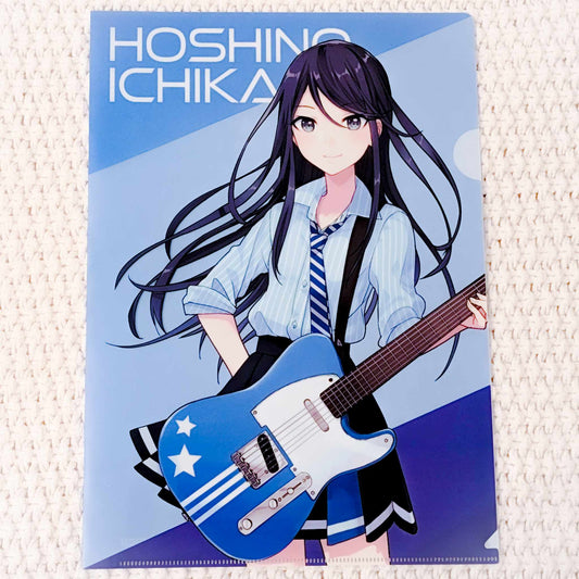 Hoshino Ichika - Project Sekai Hatsune Miku Colorful Stage Lawson A4 Clear File Folder