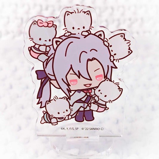 Ferid Bathory & Nya Ni Nyu Nye Nyon - Seraph of the End x Sanrio Anime Chibi Acrylic Stand