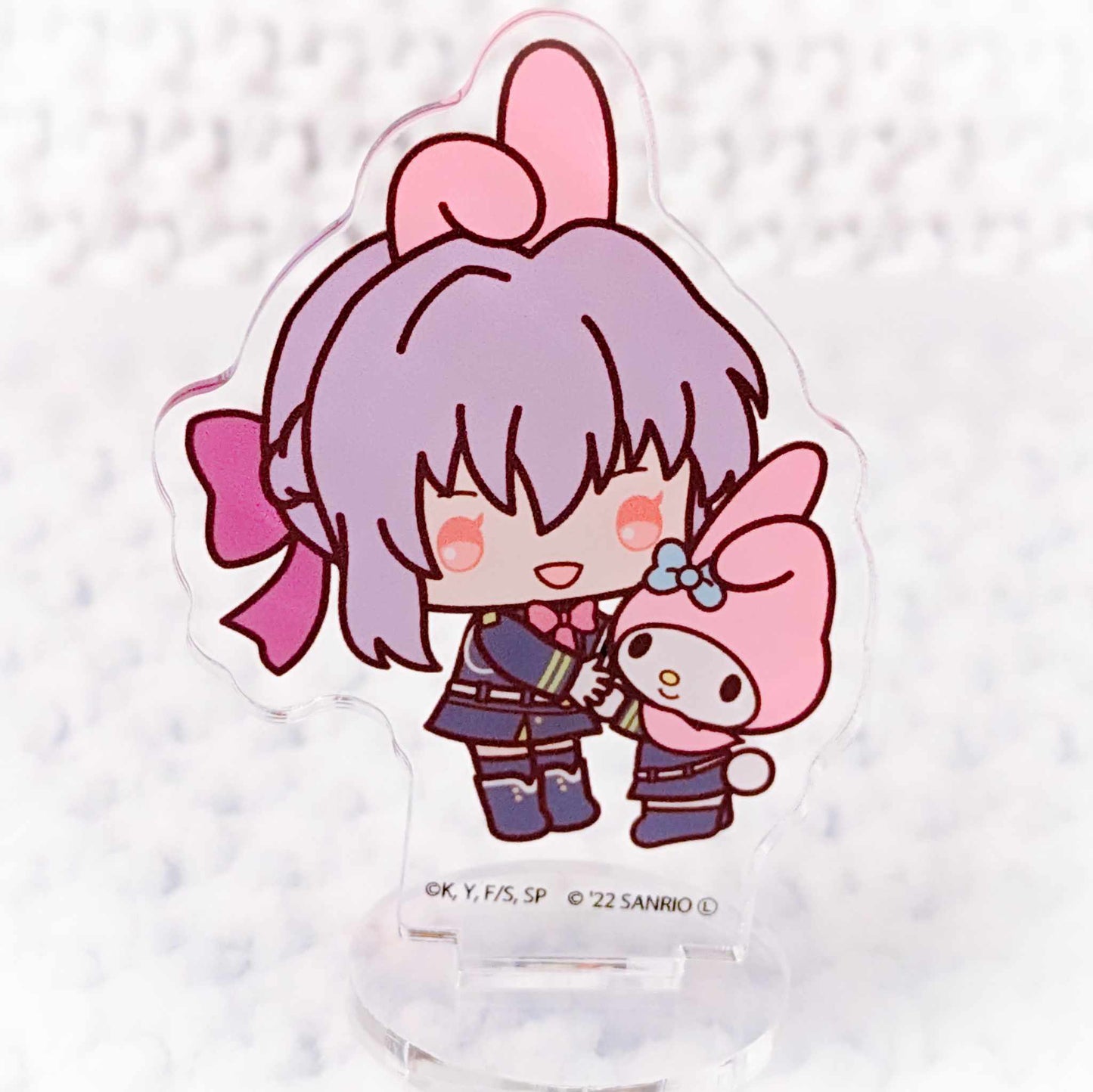 Shinoa Hiragi & My Melody - Seraph of the End x Sanrio Anime Chibi Acrylic Stand