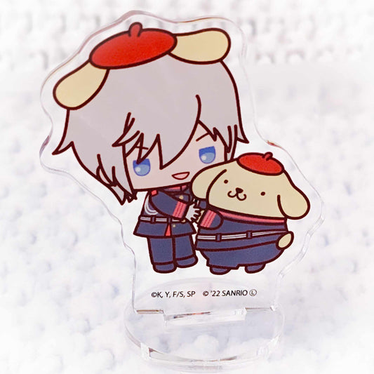 Shinya Hiragi & Pompompurin - Seraph of the End x Sanrio Anime Chibi Acrylic Stand