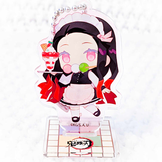 Nezuko Kamado - Demon Slayer Kimetsu no Yaiba x Sweets Paradise Cafe Acrylic Keychain Stand