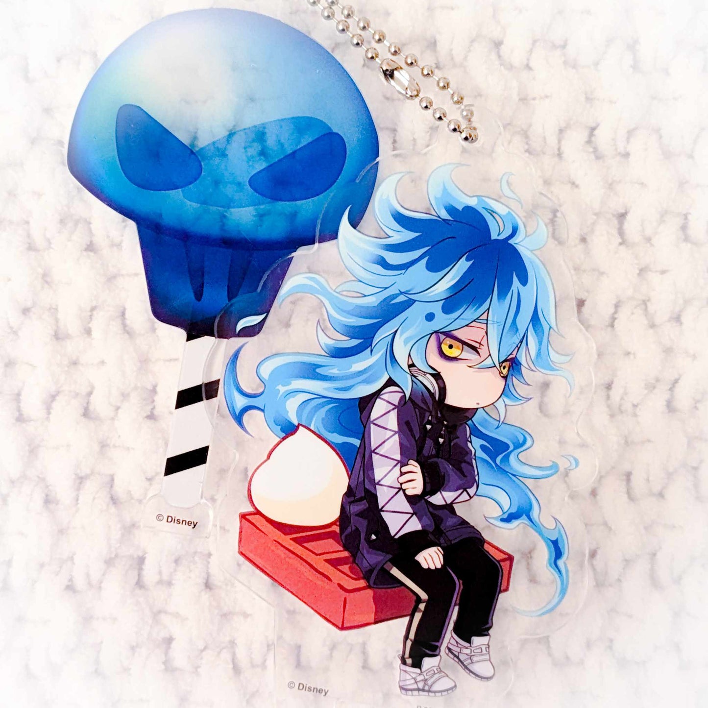 Idia Shroud - Disney Twisted Wonderland Anime Groovy Candy Acrylic Keychain