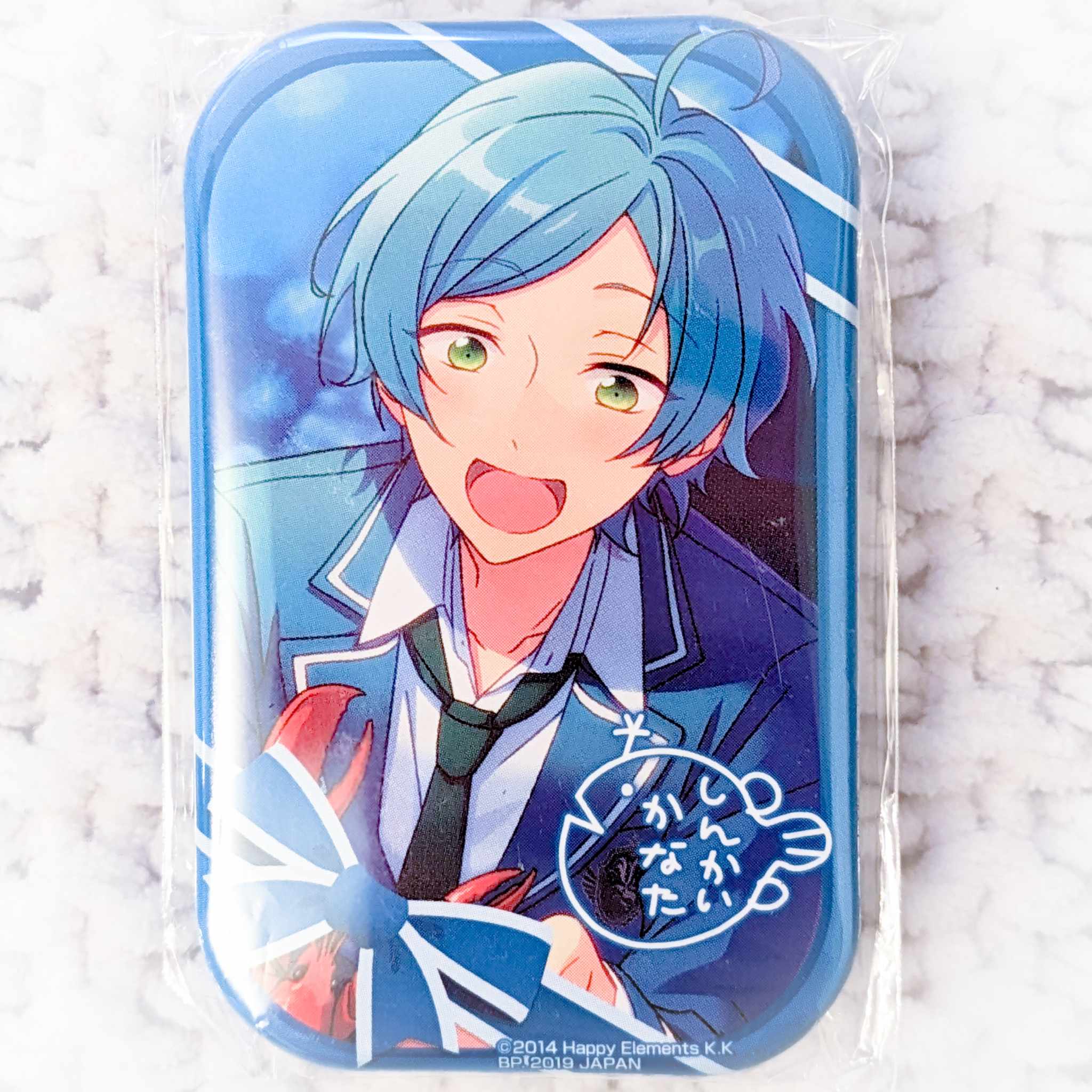Kanata Shinkai - Ensemble Stars! RYUSEITAI Anime Square Pin Badge Butt ...