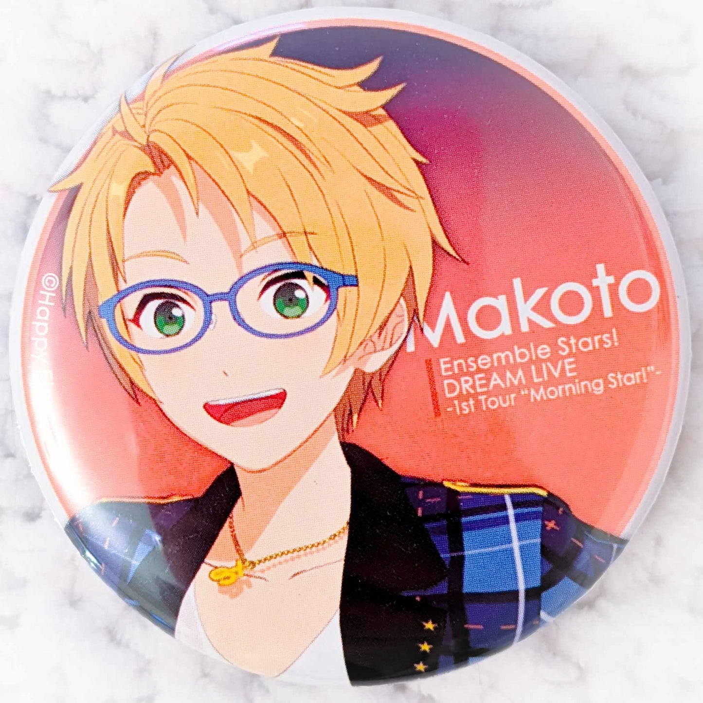 Makoto Yuuki - Ensemble Stars! Trickstar Anime Pin Badge Button