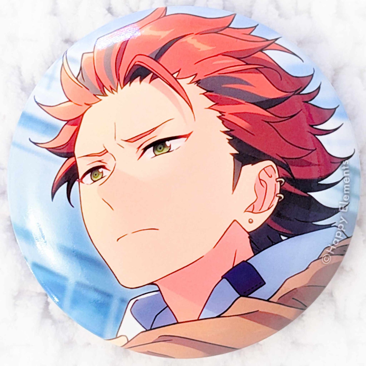 Kuro Kiryu - Ensemble Stars! AKATSUKI Anime Pin Badge Button