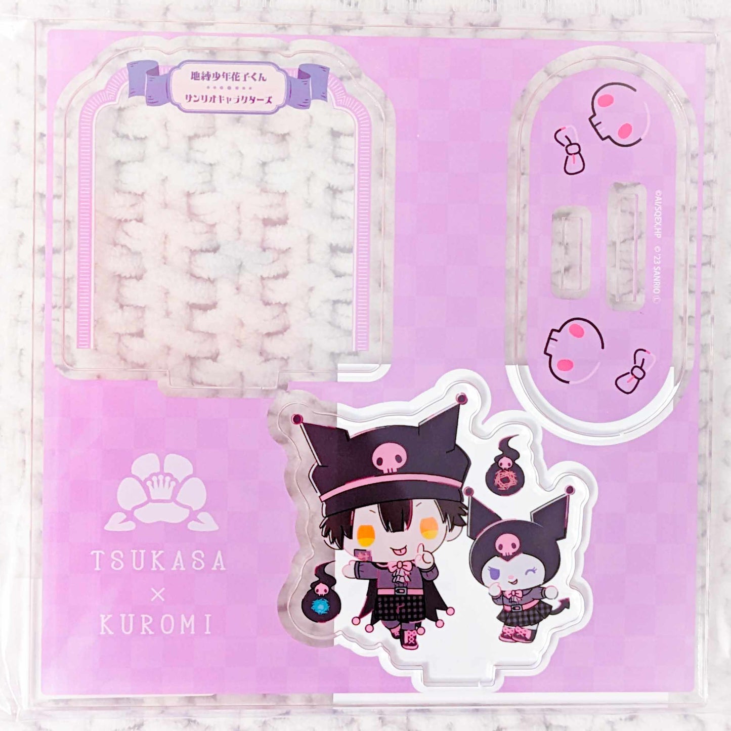 Tsukasa Yugi x Kuromi - Toilet Bound Hanako-kun x Sanrio Anime Acrylic Stand