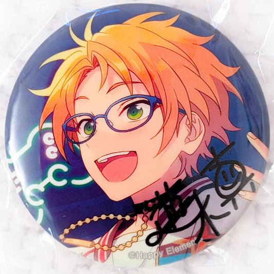 Makoto Yuuki - Ensemble Stars! Trickstar Anime Autograph Pin Badge Button