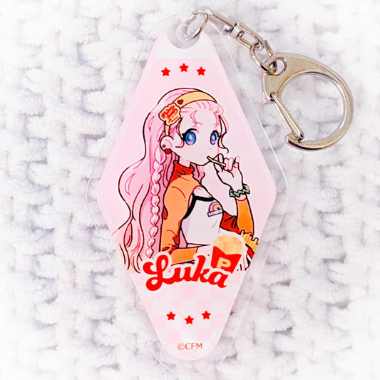 Megurine Luka - Vocaloid Hatsune Miku's Diner ver. Anime Acrylic Keychain