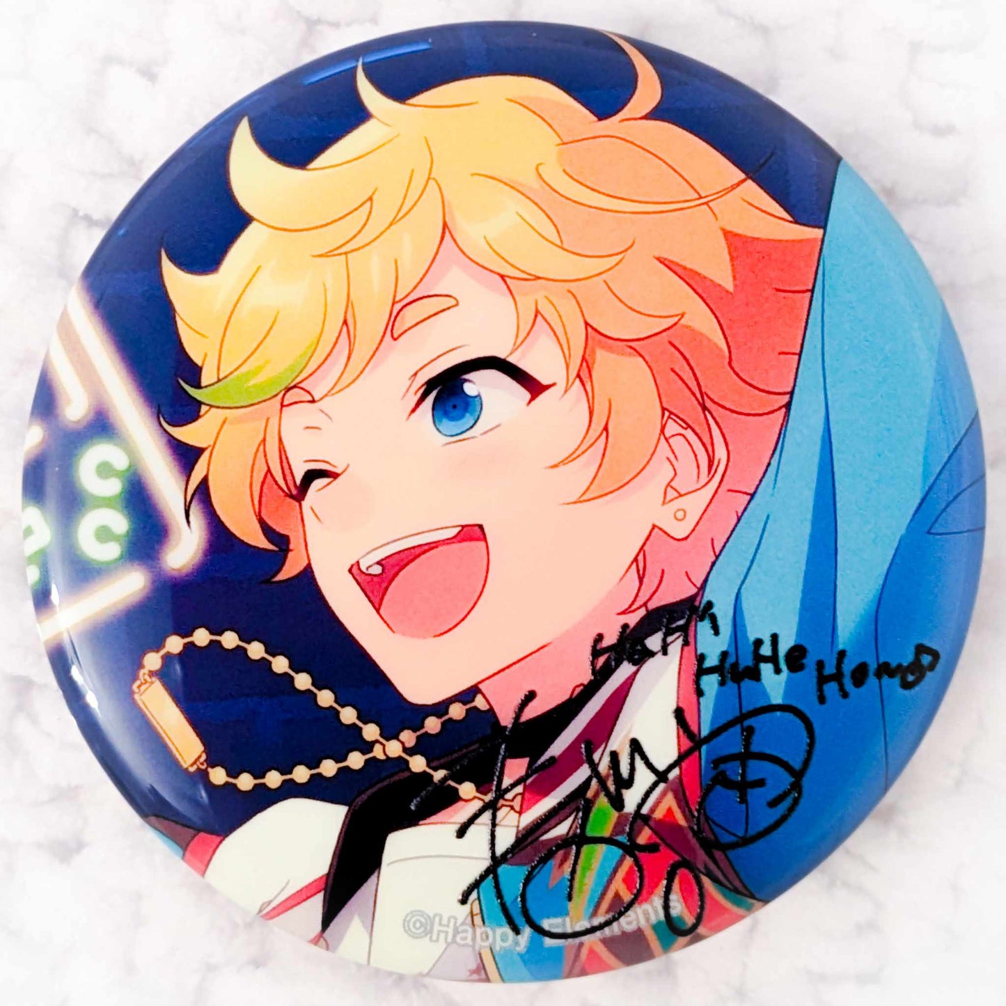 Sora Harukawa - Ensemble Stars! Switch Anime Autograph Pin Badge Button