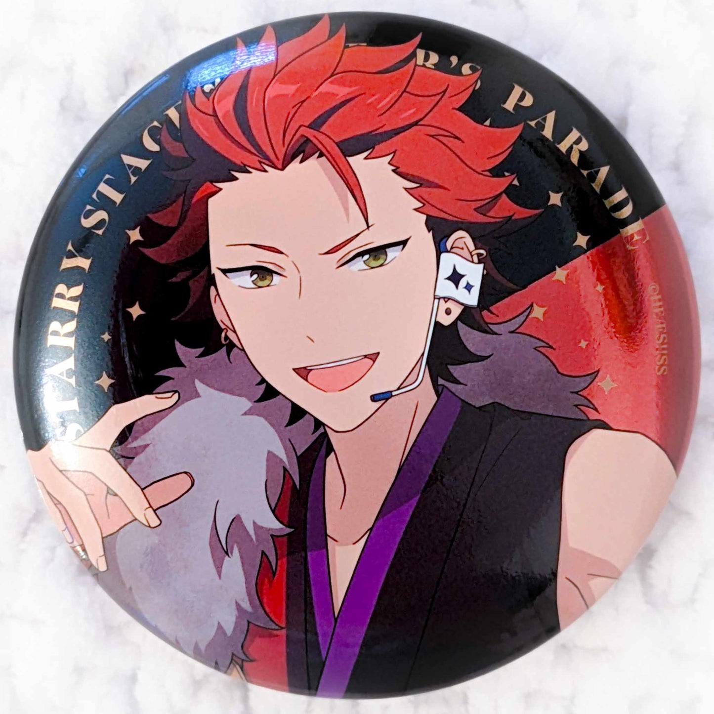 Kuro Kiryu - Ensemble Stars! AKATSUKI Anime Pin Badge Button