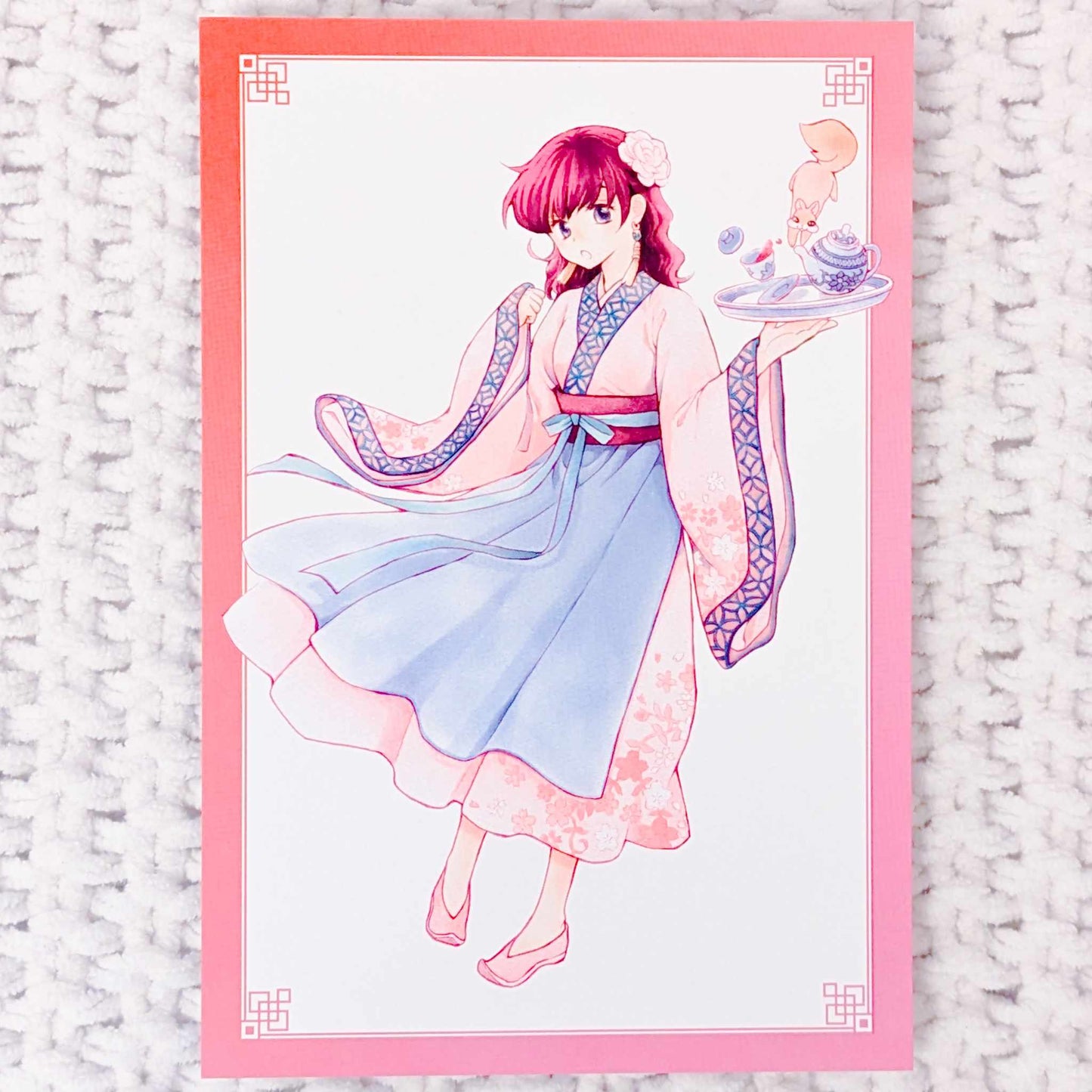 Princess Yona - Yona of the Dawn Collaboration Cafe Manga Art Postcard