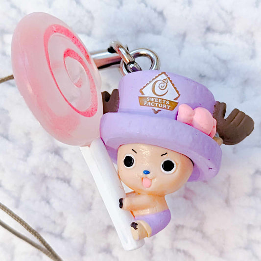 Chopper - One Piece Anime Sweets Factory Mini Figure Keychain Strap (Lollipop)