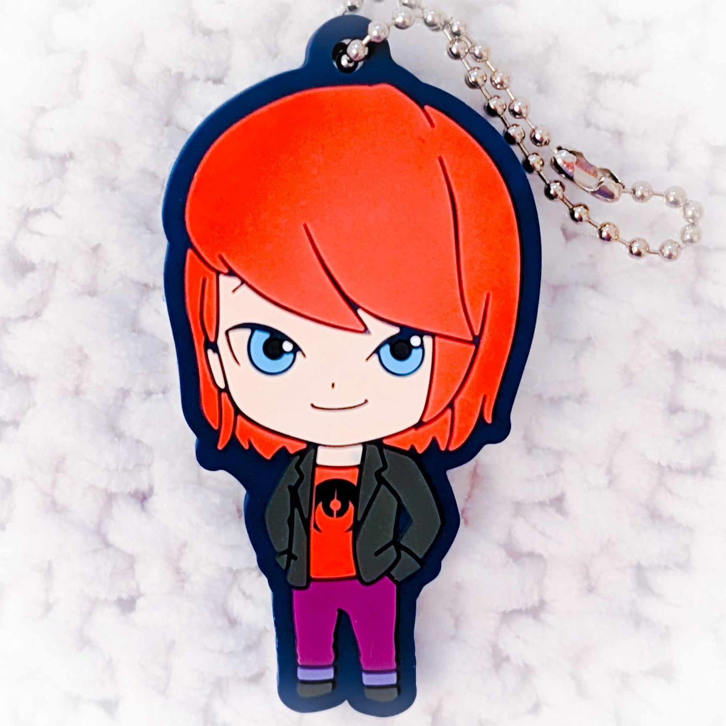 Nathaniel Kurtzberg - Miraculous Ladybug Rubber Strap Keychain