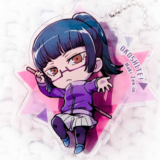 Maki Zenin - Jujutsu Kaisen Anime Okoshite! Wake Up! Chibi Acrylic Keychain