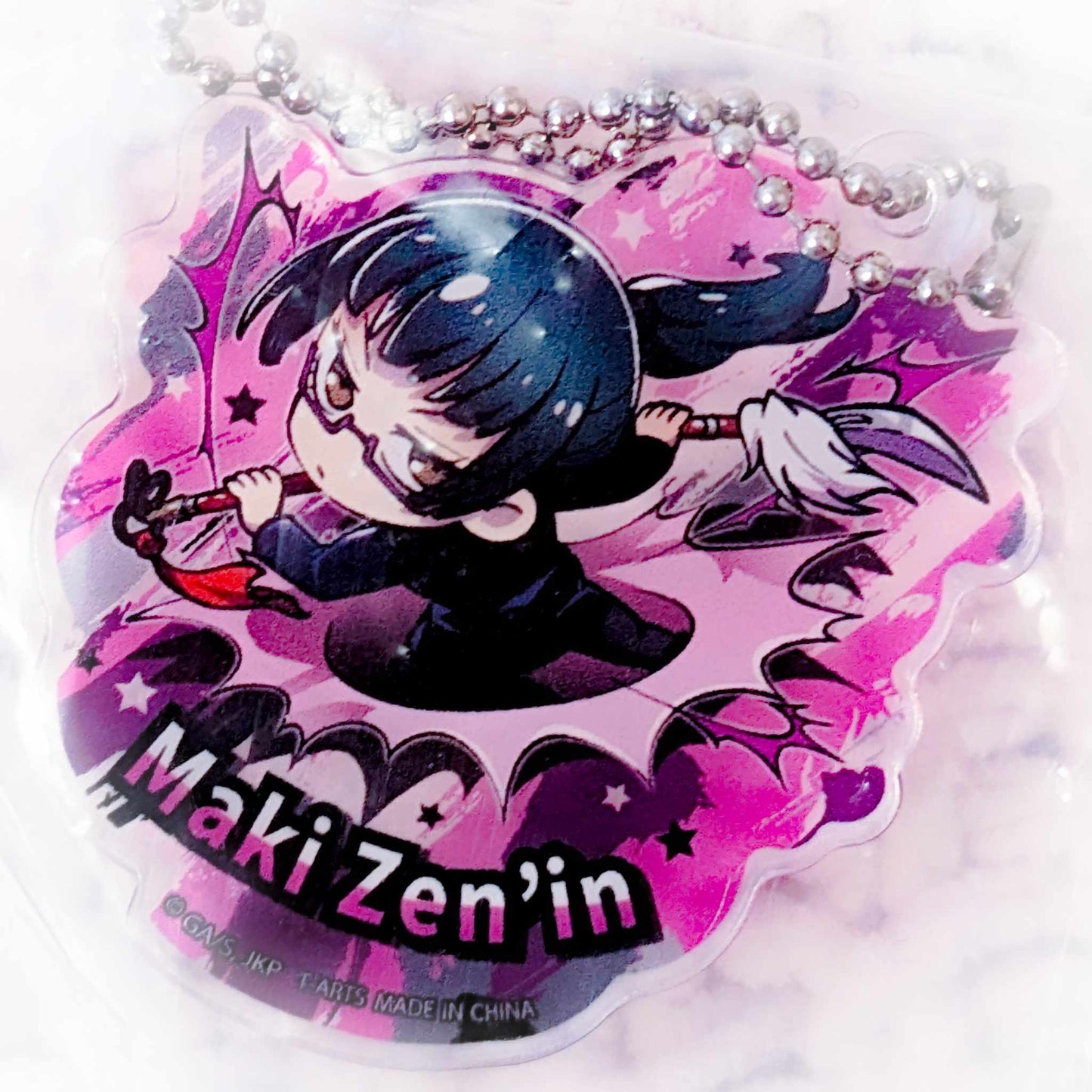 Maki Zenin - Jujutsu Kaisen Anime Buchimasu Chibi Acrylic Keychain