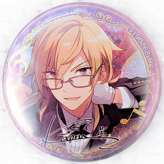 Kaoru Hakaze - Ensemble Stars! UNDEAD Anime Glitter Pin Badge Button