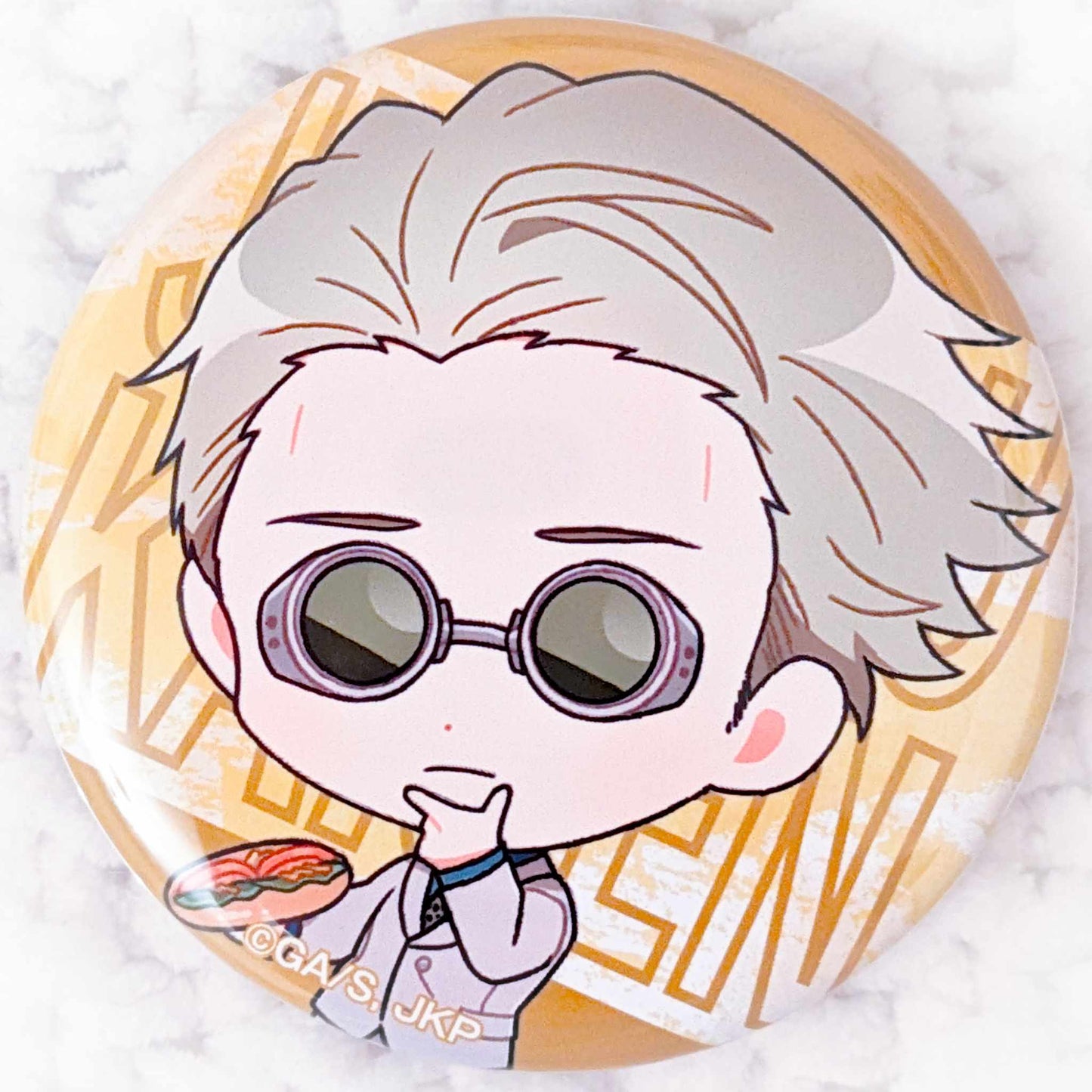 Kento Nanami - Jujutsu Kaisen Anime SEGA Collab Cafe Pin Badge Button