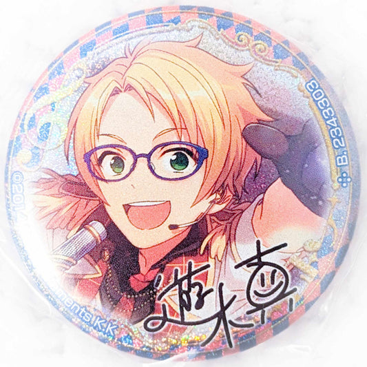 Makoto Yuuki - Ensemble Stars! Trickstar Anime Glitter Pin Badge Button