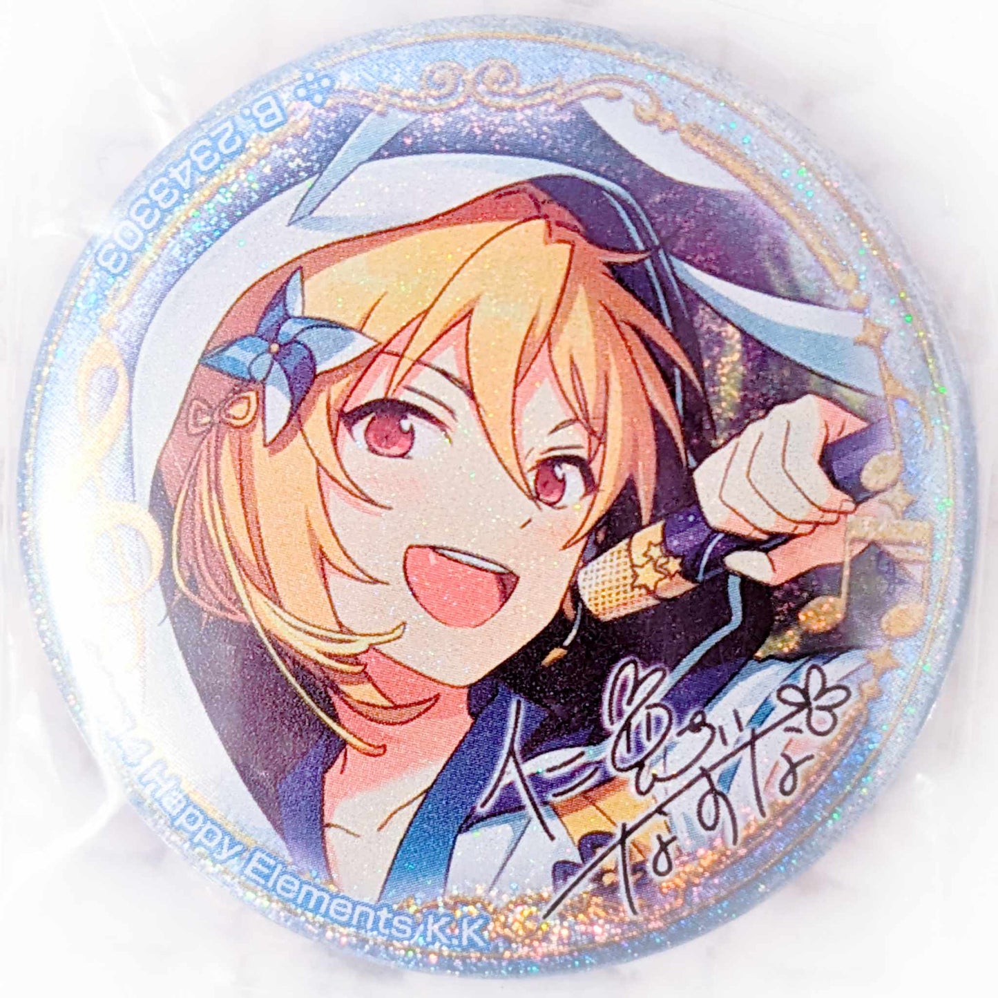 Nazuna Nito - Ensemble Stars! Ra*bits Anime Glitter Pin Badge Button