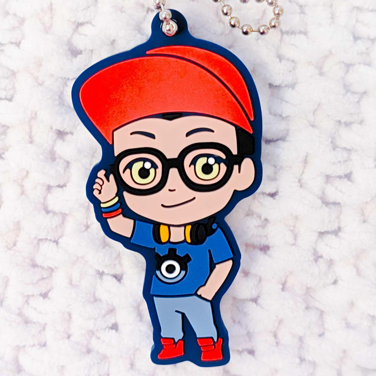 Nino Lahiffe - Miraculous Ladybug Rubber Strap Keychain