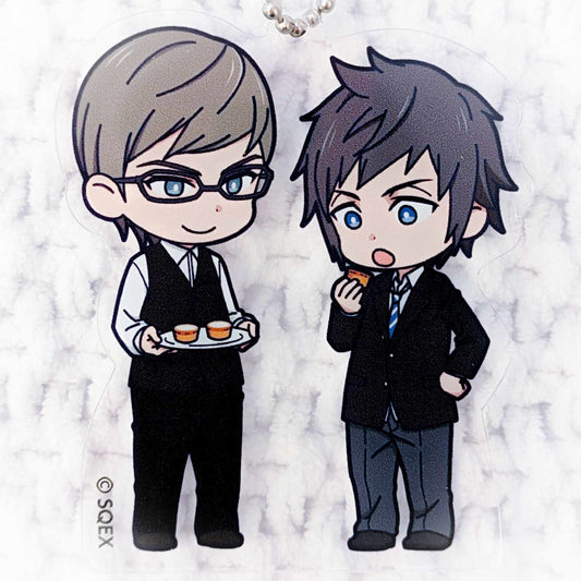 Ignis Scientia & Noctis Lucis Caelum - Final Fantasy XV Brotherhood Square Enix Pair Collection Acrylic Keychain