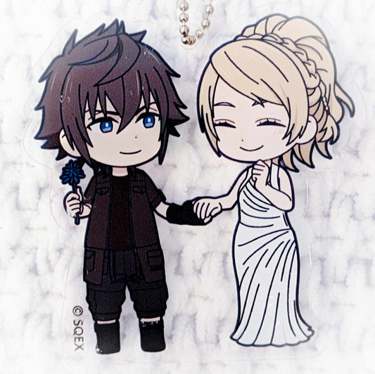 Noctis Lucis Caelum & Lunafreya Nox Fleuret - Final Fantasy XV Square Enix Pair Collection Acrylic Keychain