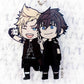 Prompto Argentum & Noctis Lucis Caelum - Final Fantasy XV Square Enix Pair Collection Acrylic Keychain