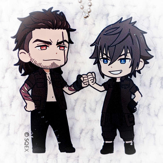 Gladiolus Amicitia & Noctis Lucis Caelum - Final Fantasy XV Square Enix Pair Collection Acrylic Keychain