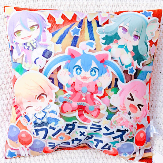 Wonderlands x Showtime - Project Sekai Hatsune Miku Colorful Stage Chibi Pillow Cushion