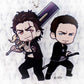 Gladiolus Amicitia & Cor Leonis - Final Fantasy XV Square Enix Pair Collection Acrylic Keychain