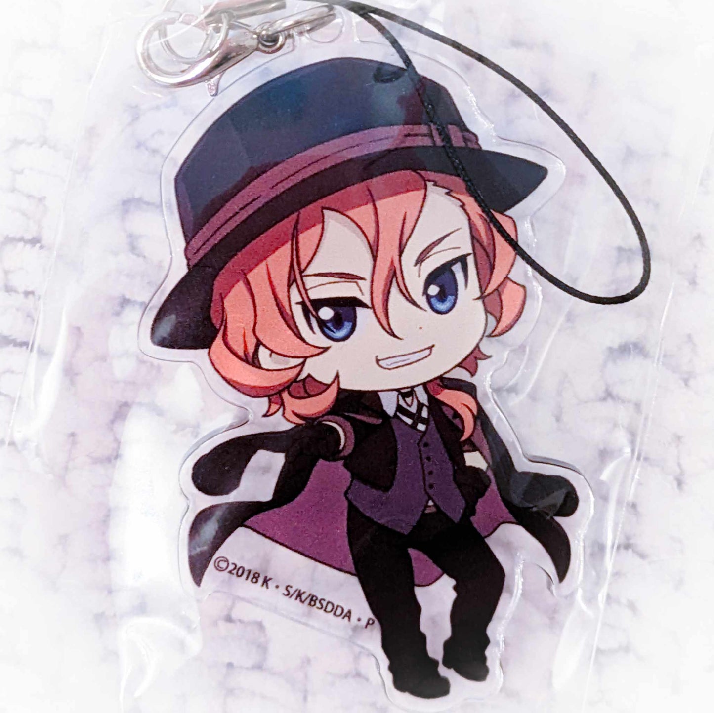 Chuya Nakahara - Bungo Stray Dogs Dead Apple Petitkko Chibi Acrylic Strap