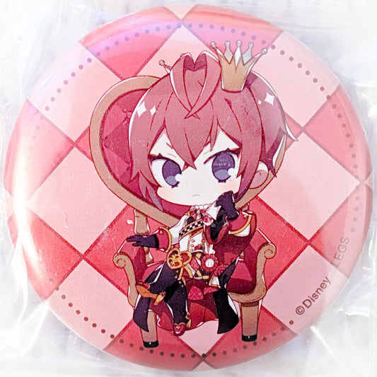 Riddle Rosehearts - Disney Twisted Wonderland x OH MY CAFE Chibi Pin Badge Button