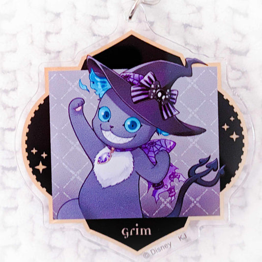 Grim - Disney Twisted Wonderland Anime Halloween Scary Dress Acrylic Keychain