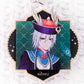 Silver - Disney Twisted Wonderland Anime Halloween Scary Dress Acrylic Keychain