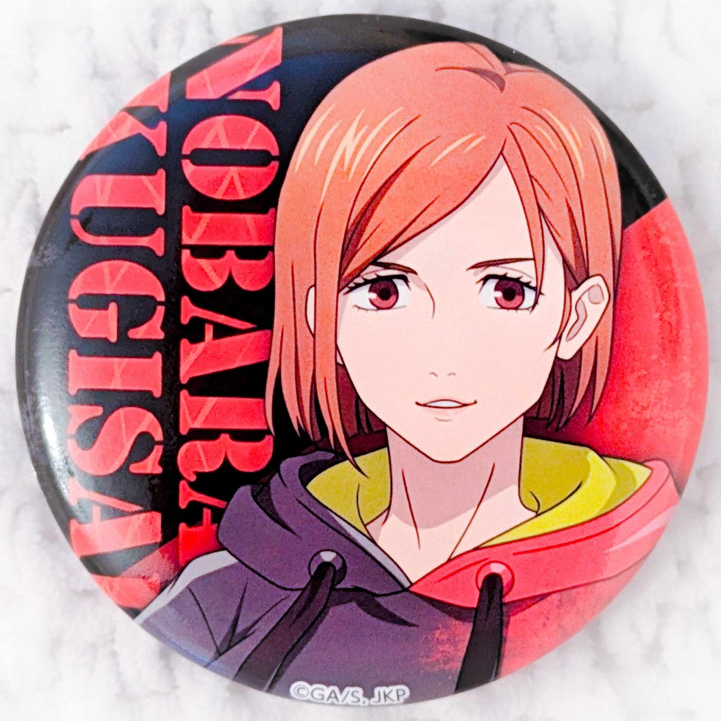 Nobara Kugisaki - Jujutsu Kaisen Anime Pin Badge Button