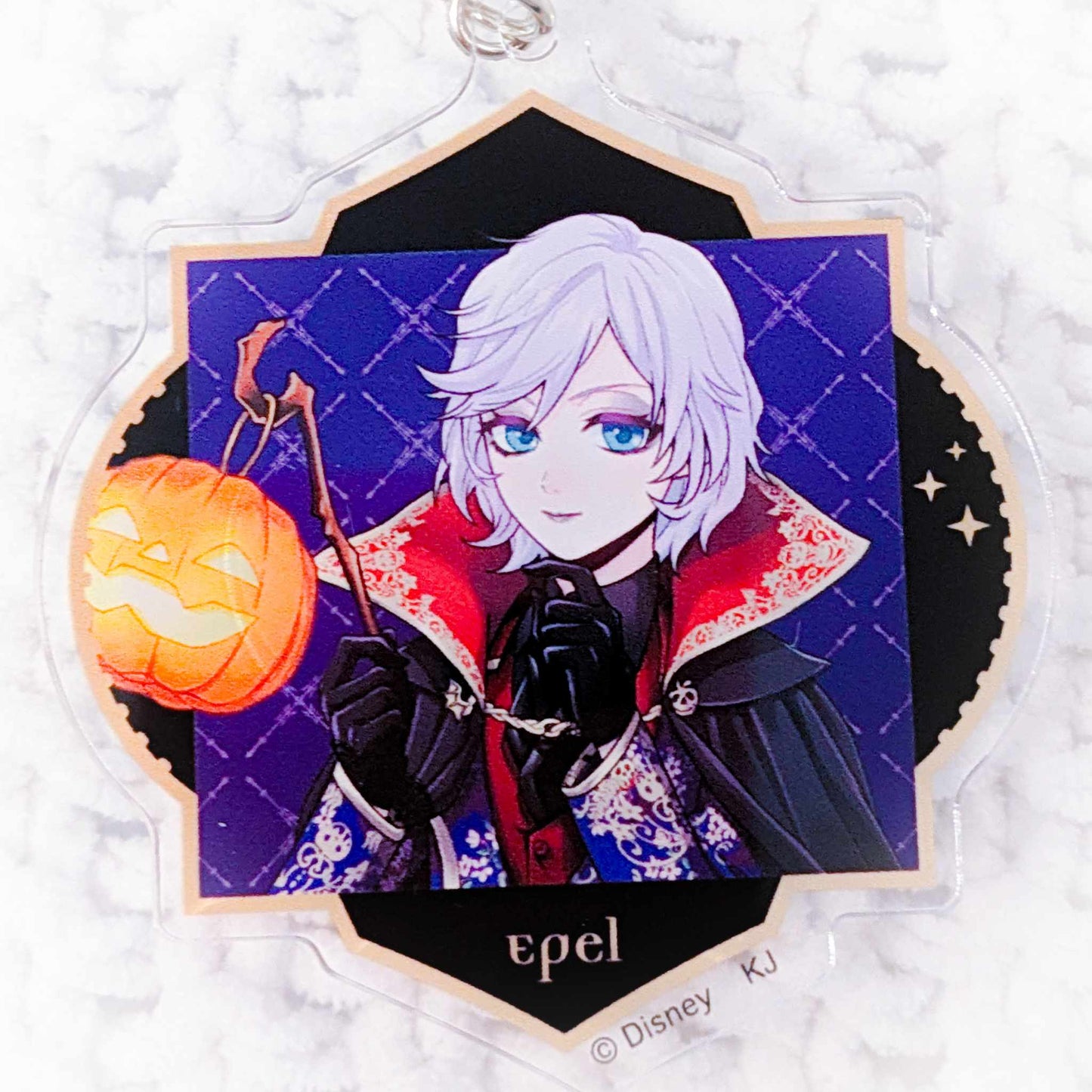 Epel Felmier - Disney Twisted Wonderland Anime Halloween Scary Dress Acrylic Keychain