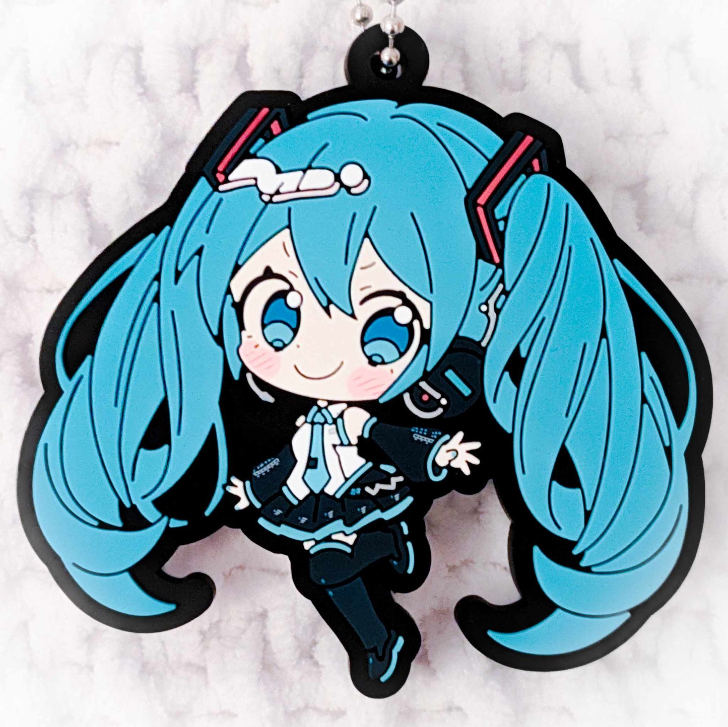 Hatsune Miku - Vocaloid 16th Birthday Collaboration Rubber Keychain